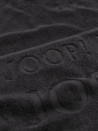 JOOP | Duschtuch 80x150cm STUDIO REPEAT Graphite | schwarz